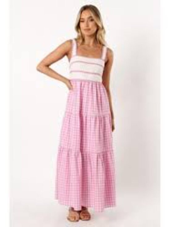 Petal & Pup Dresses & Skirts - Petal and Pup Rebecca Contrast Midi Dress size XL